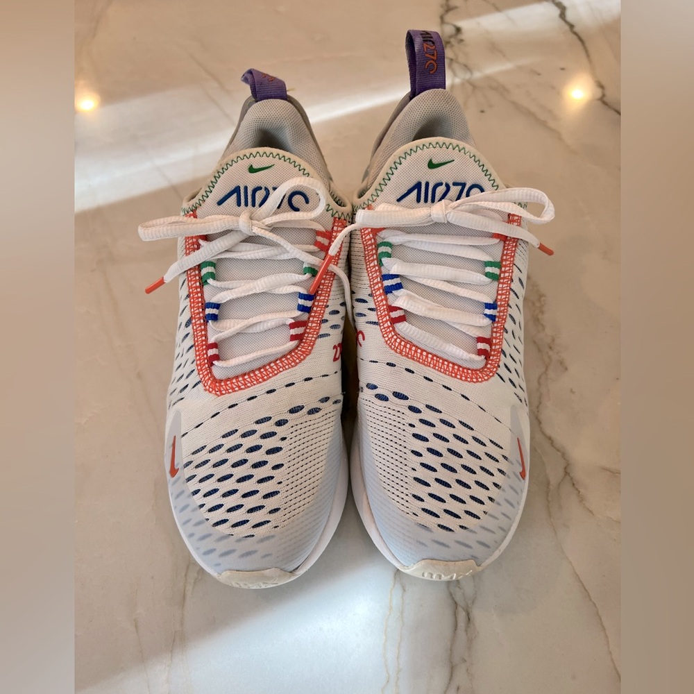 Nike Kid's Shoes Air Max 270 GS (Olympics Rings) DC1997-100.  Size 4Y